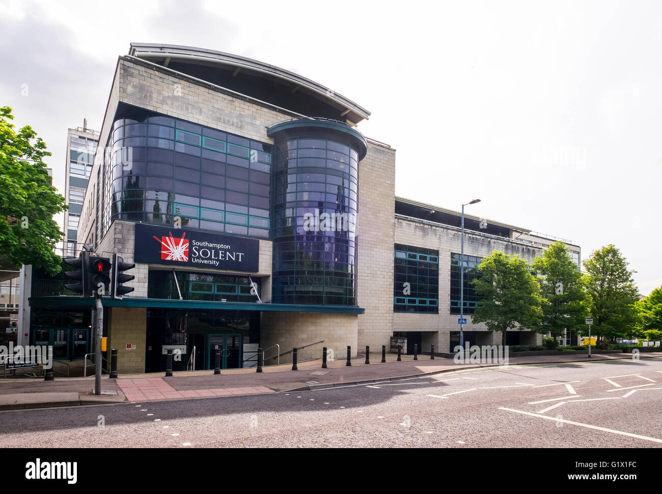 Southampton Solent University di Southampton, Hampshire, Regno Unito Foto Stock
