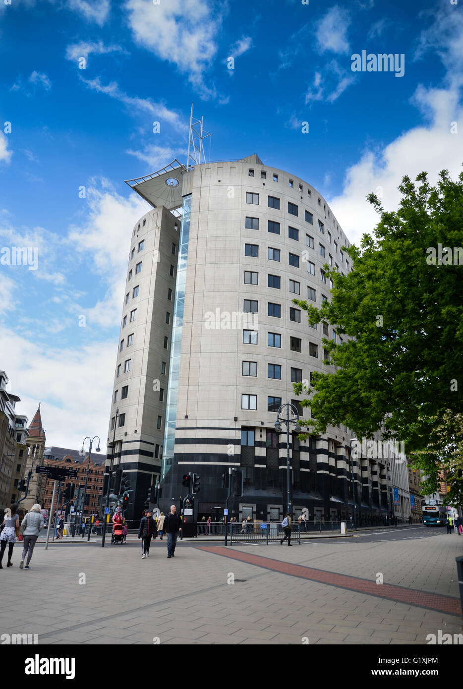 1 City Square, Leeds, West Yorkshire, Inghilterra, Regno Unito Foto Stock