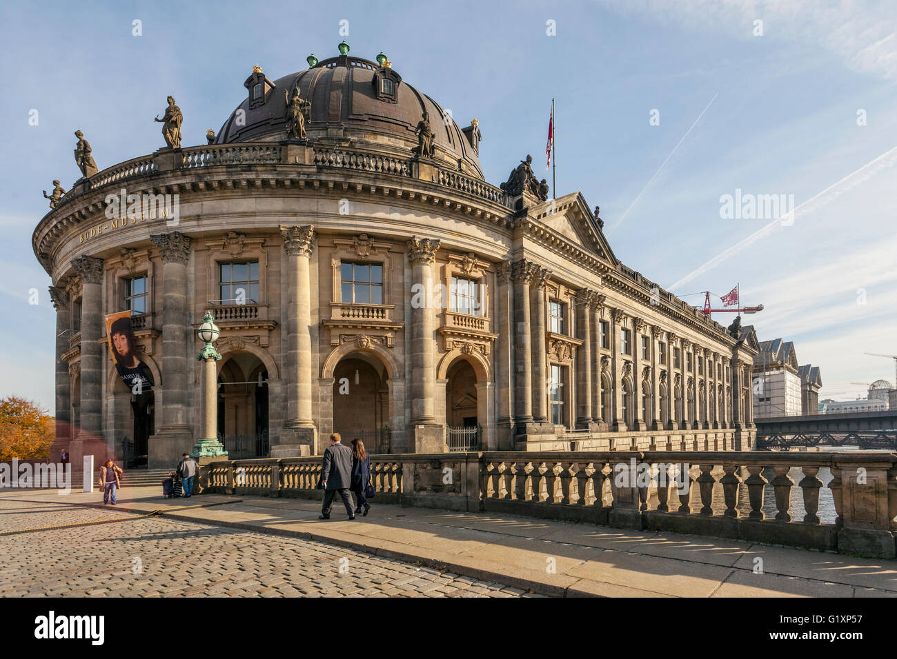 Bode Museum, l'Isola dei Musei (Museumsinsel), Berlino, Germania Foto Stock