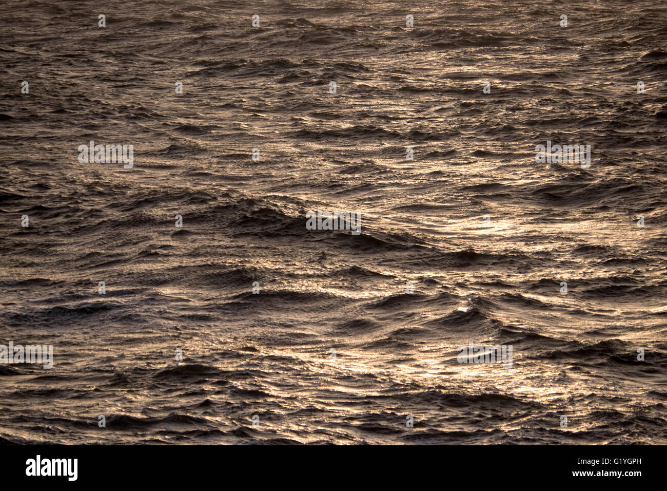 L'Atlantico al largo delle coste del Marocco Foto Stock