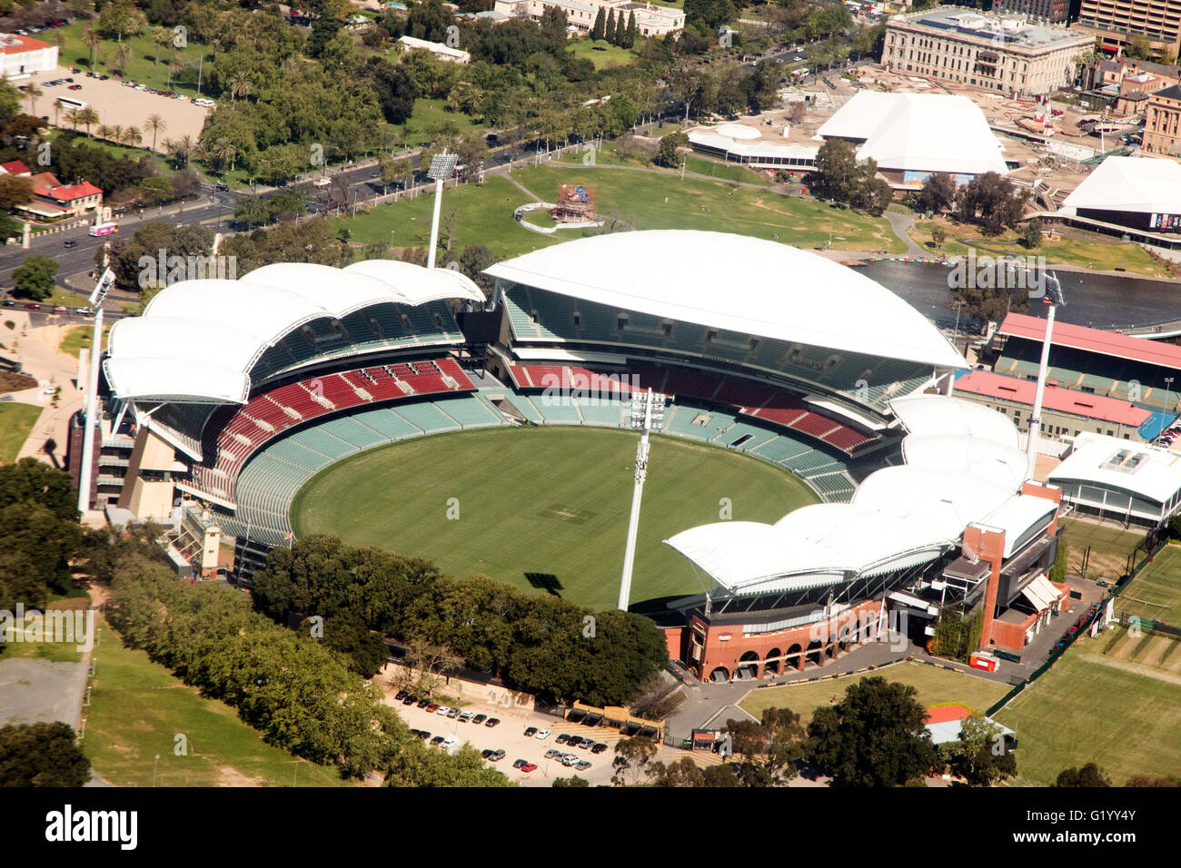 L'Adelaide Oval in Australia Foto Stock