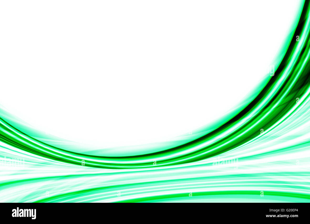Abstract di colore verde dello sfondo con motion blur spazio di copia Foto Stock
