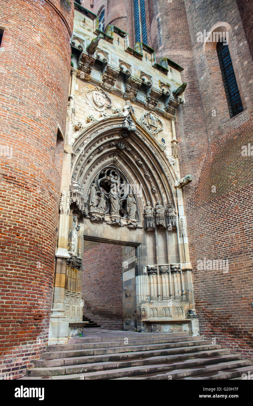 Sainte Cécile cattedrale in Albi (Tarn, Francia) Foto Stock