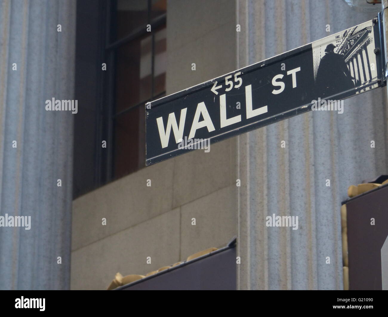 Wall Street, azioni, obbligazioni, investment banking Foto Stock