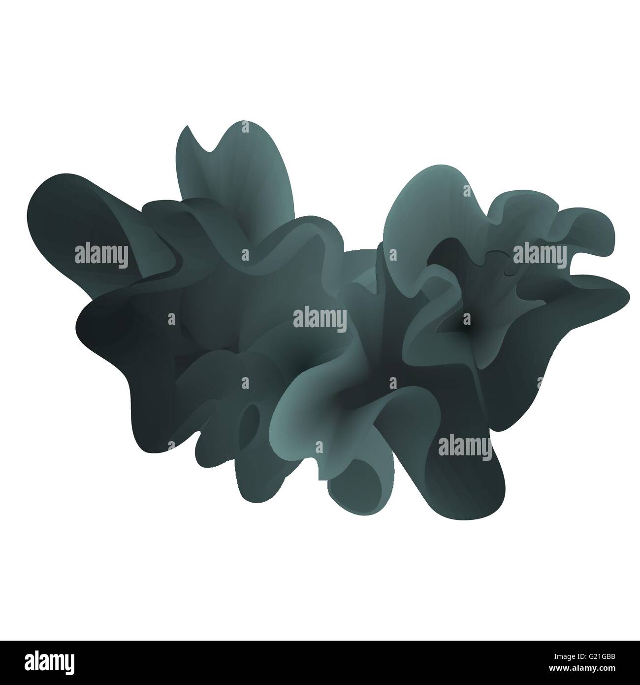 Vettore di colore in astratto il cloud. Inchiostro liquido splash. Sfondo per striscioni, carta, poster, web design Illustrazione Vettoriale