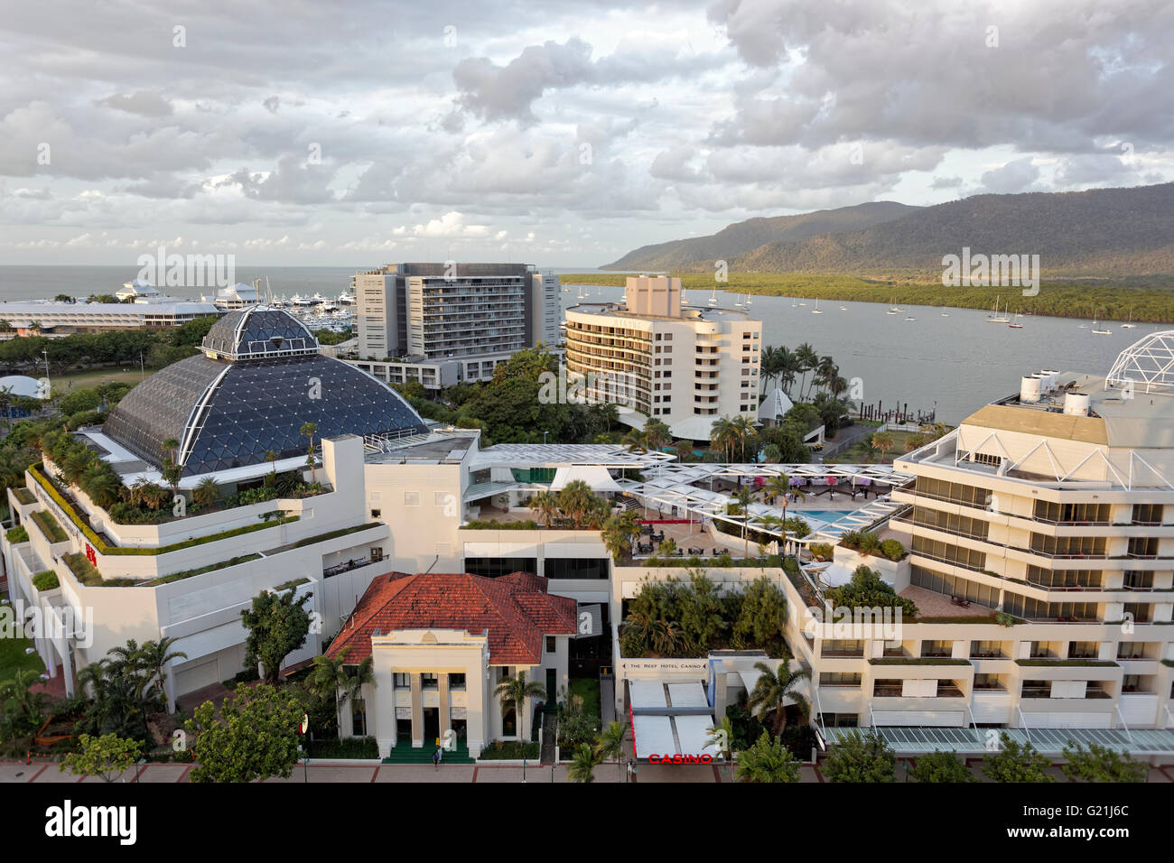 Il Reef Hotel Casino, Cairns, Queensland, Australia Foto Stock