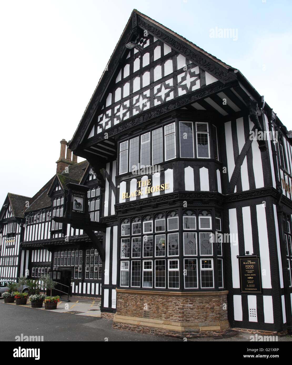 Il cavallo nero pub Wetherspoons una locanda in Perry Barr, Birmingham Foto Stock