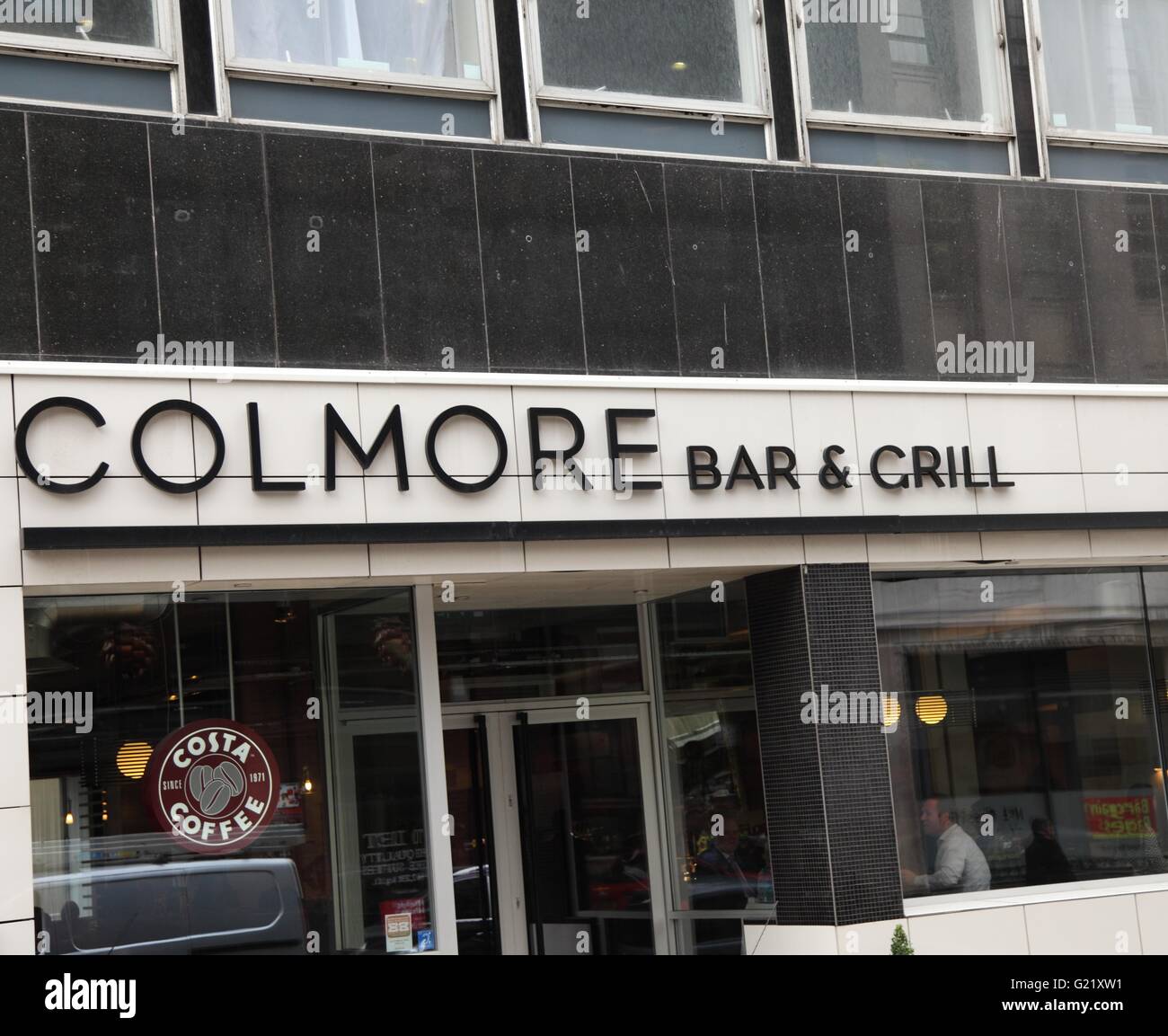 Colmore Bar e Grill su Waterloo Street, Birmingham Foto Stock