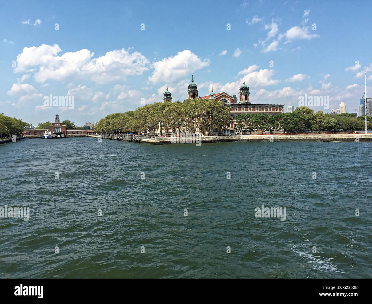 Ellis Island, New York Foto Stock