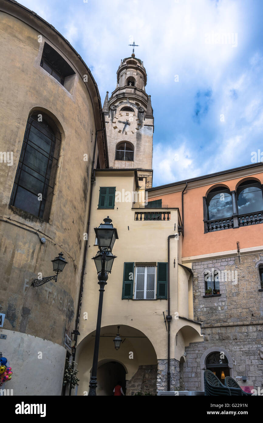 Case a Sanremo, Italia Foto Stock