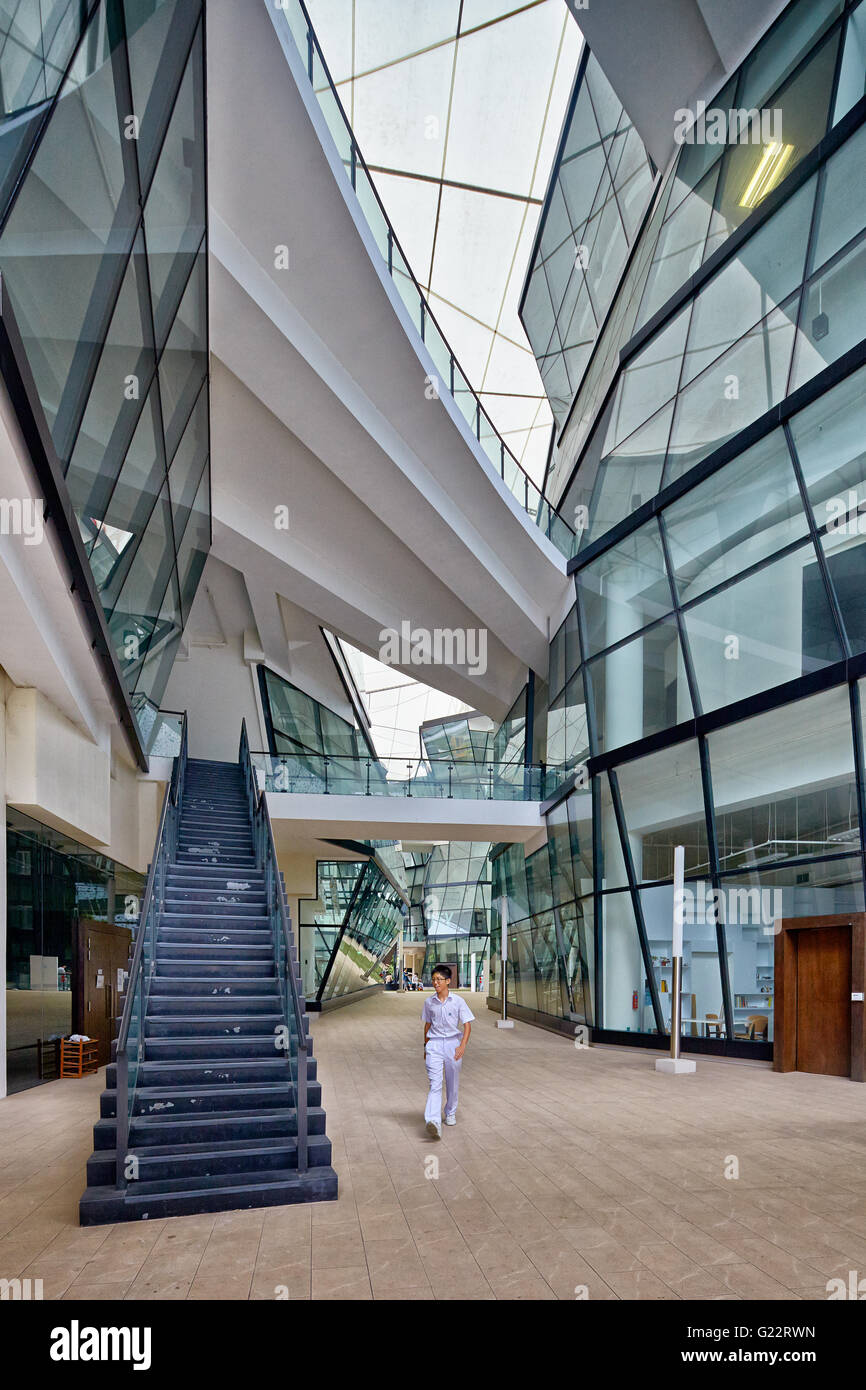 Il LaSalle College of Arts a Singapore il 11 luglio 2012. Foto Stock