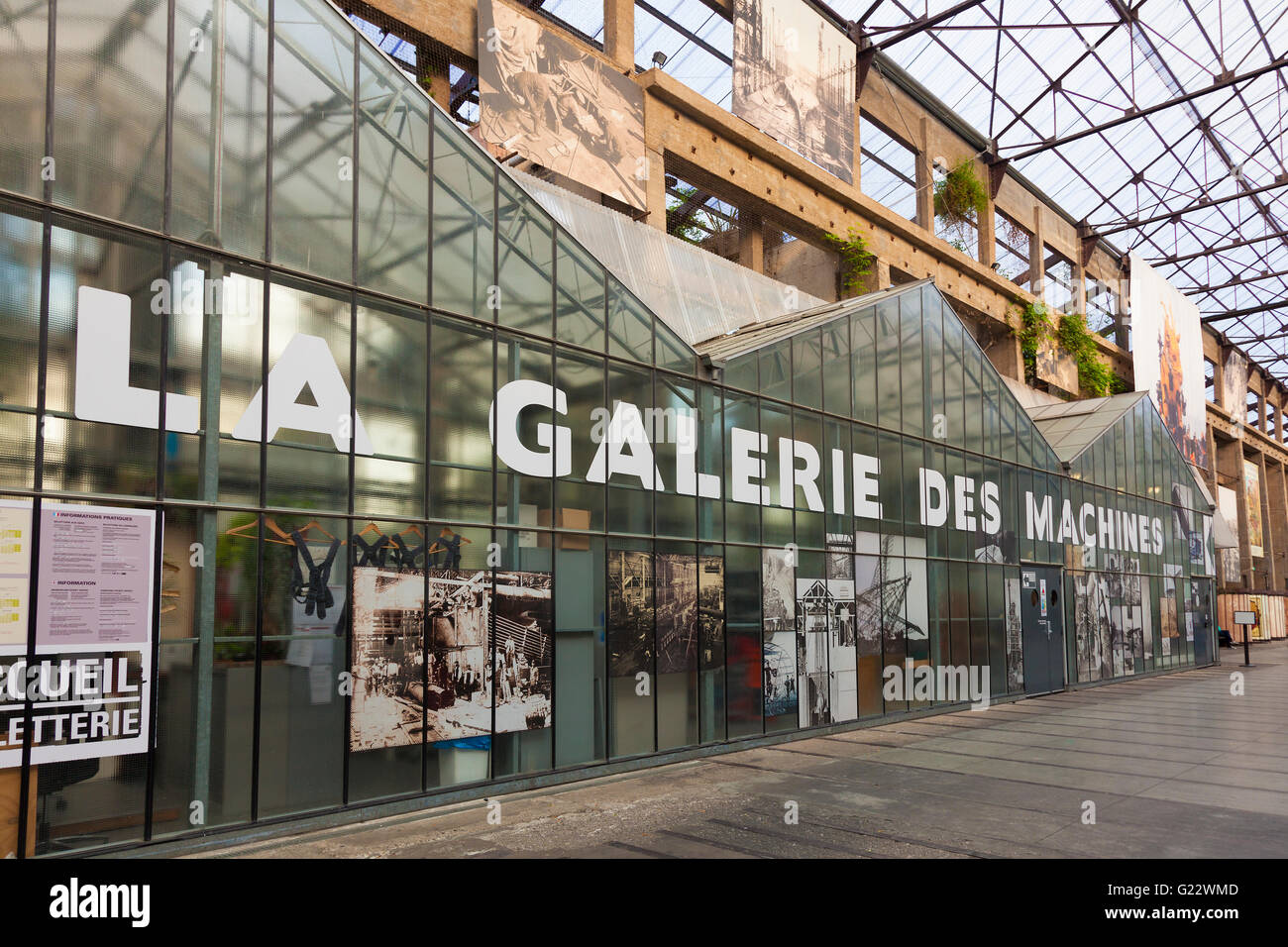 La Galerie des machines, Nantes, Pays de la Loire, Francia Foto Stock