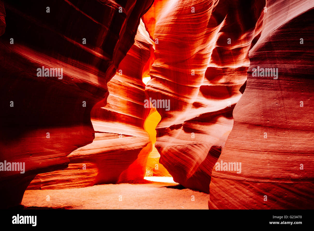 Antelope Canyon Foto Stock