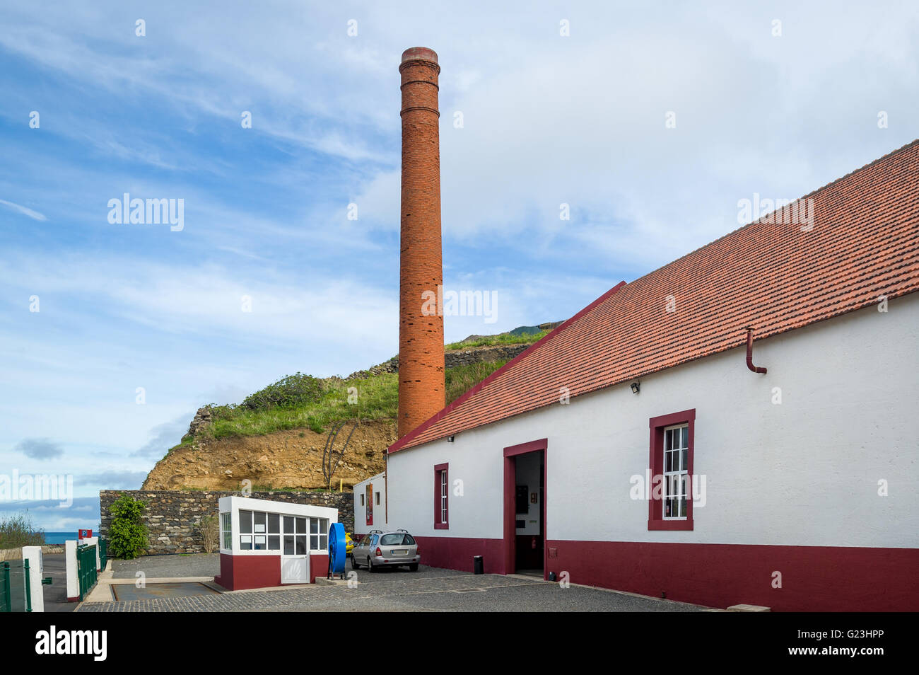 Vista esterna del museo di rum edificio nel Porto da Cruz, di Madera Foto Stock