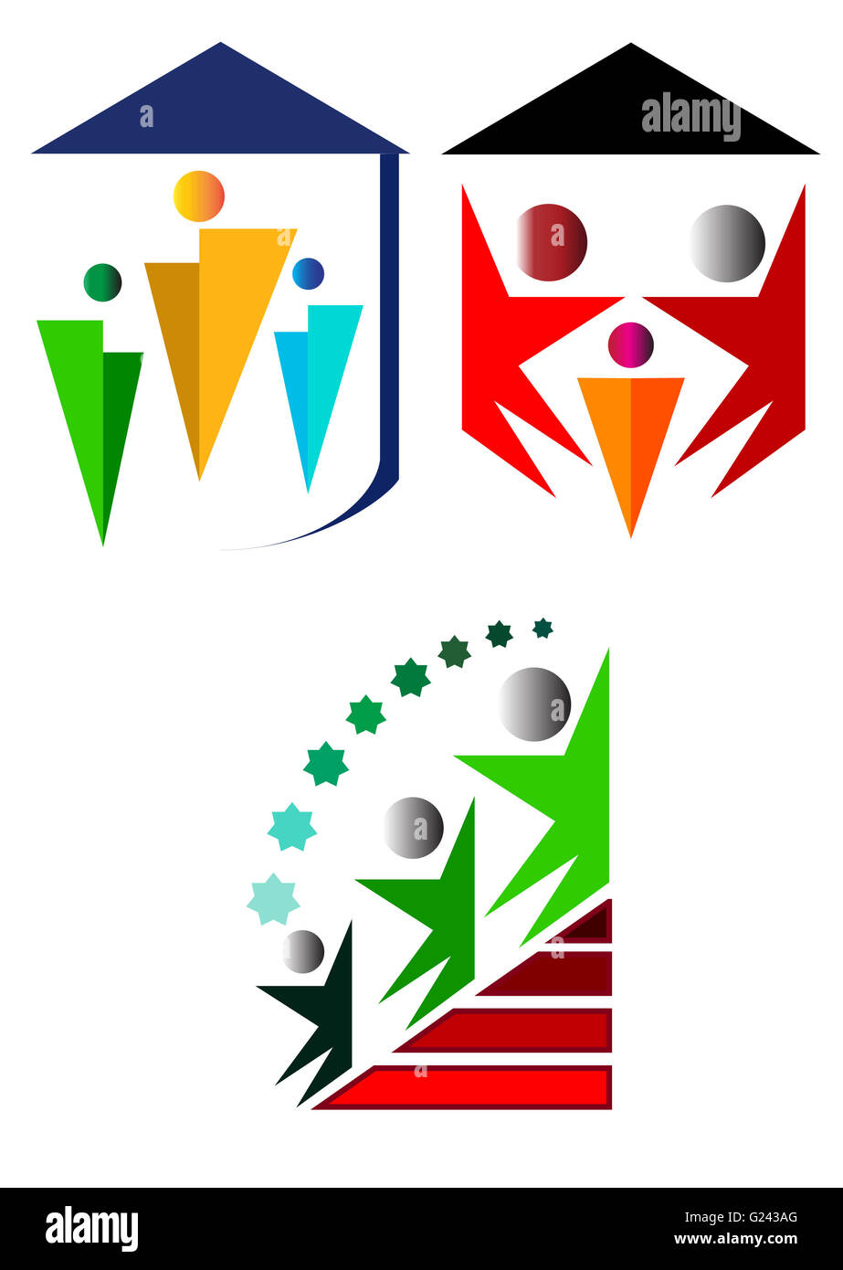 marchio della famiglia Foto Stock