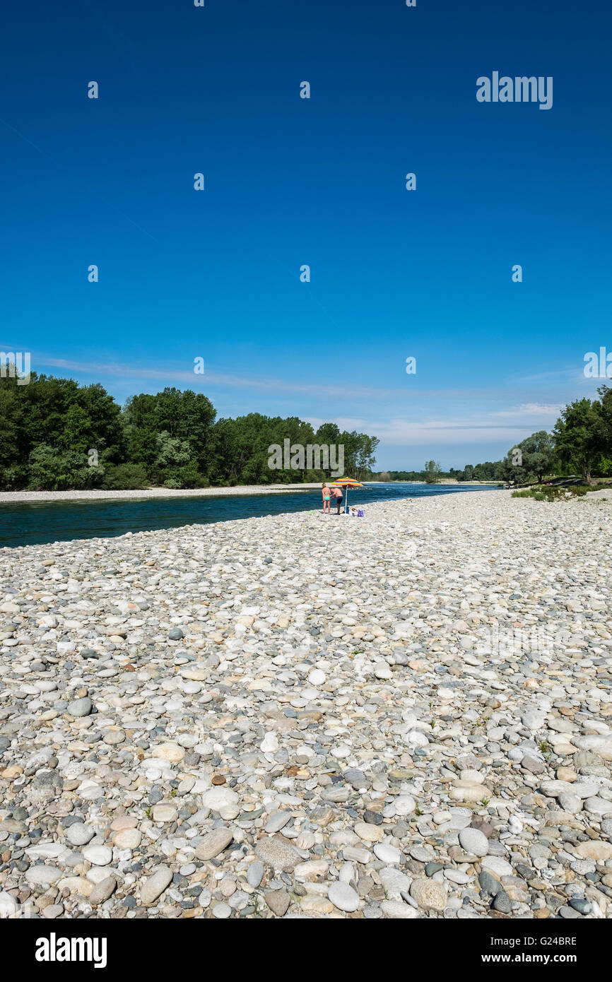 L'Italia, Castelletto di Cuggiono, Parco del Ticino, Ticino Parco Regionale Foto Stock