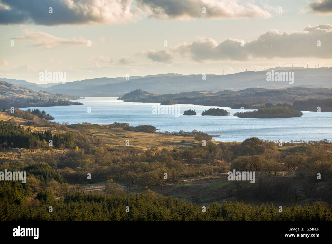 Loch Awe, Argyll and Bute, Scozia. Foto Stock