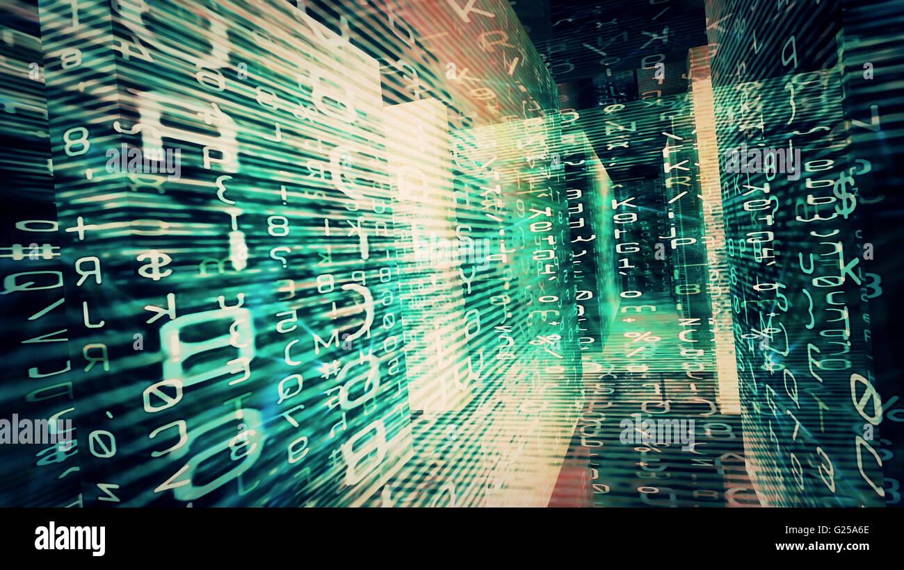 Il futuristico Digital Light Technology 10890 Foto Stock