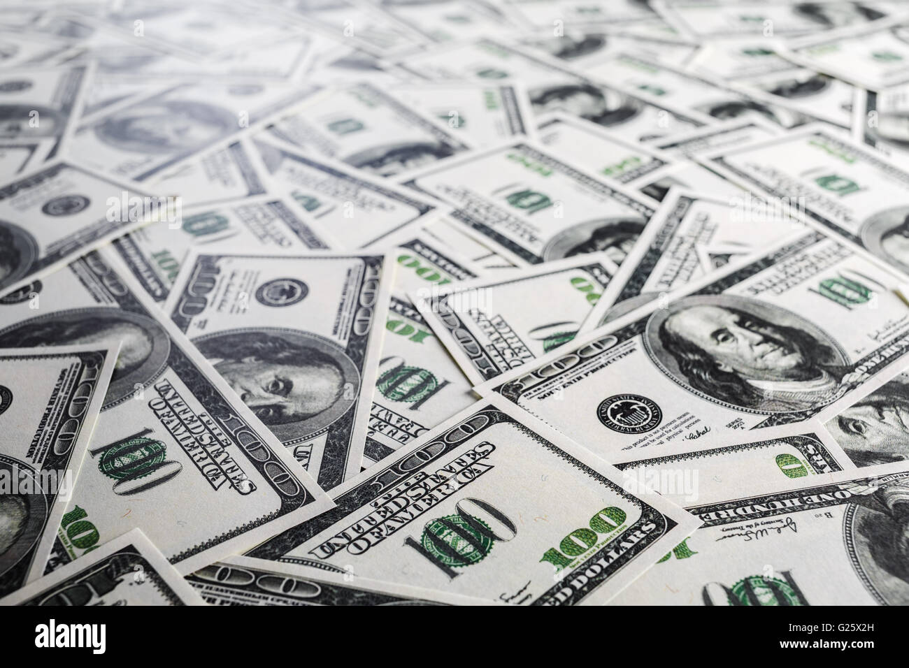 Denaro falso sfondo Foto Stock