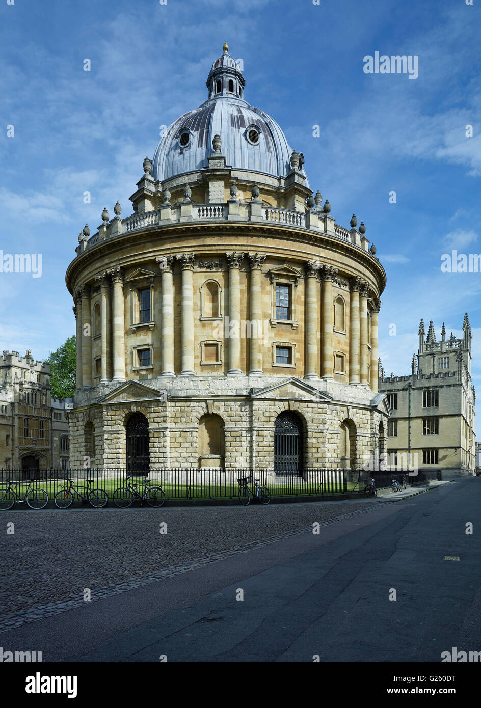 Cupola Radcliffe Camera, Oxford. Da James Gibbs 1737-49, originariamente la Radcliffe Library, l'Università di Oxford. Foto Stock