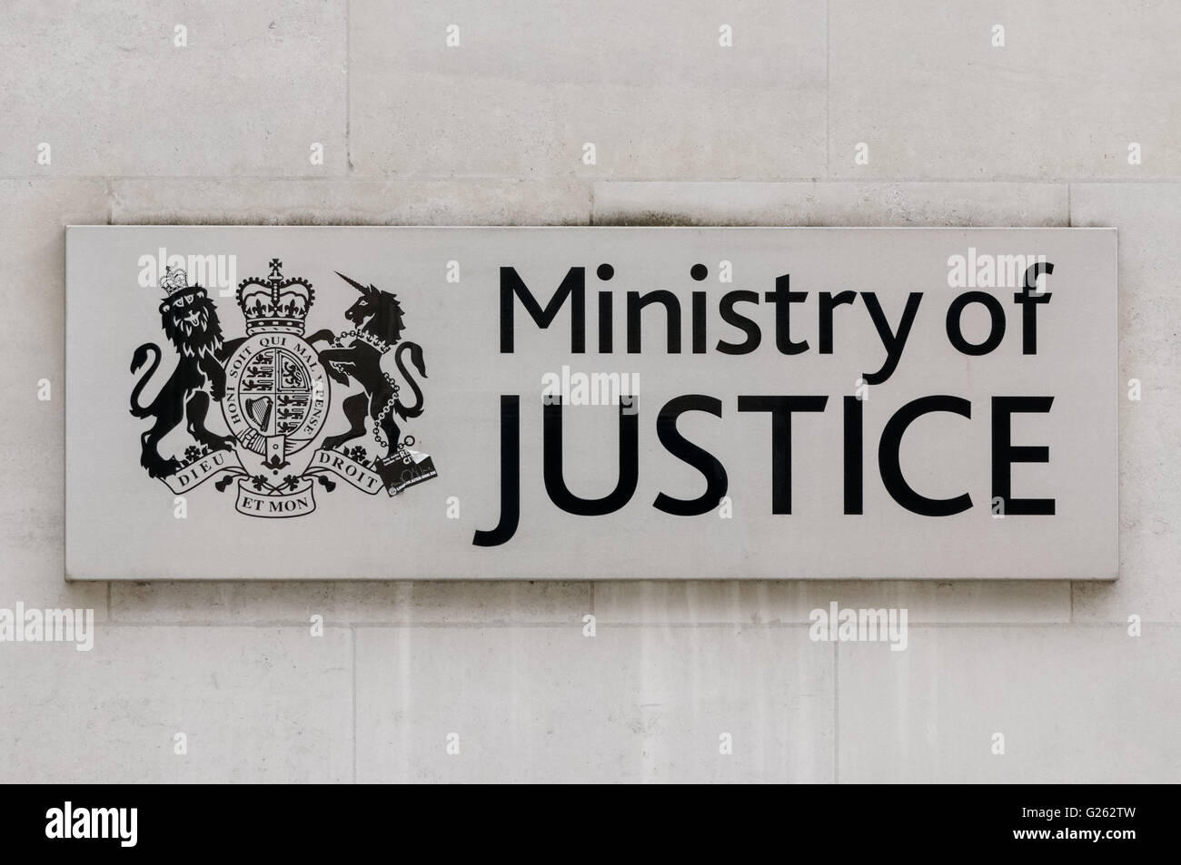 Il Ministero della Giustizia sede in Londra England Regno Unito Regno Unito Foto Stock