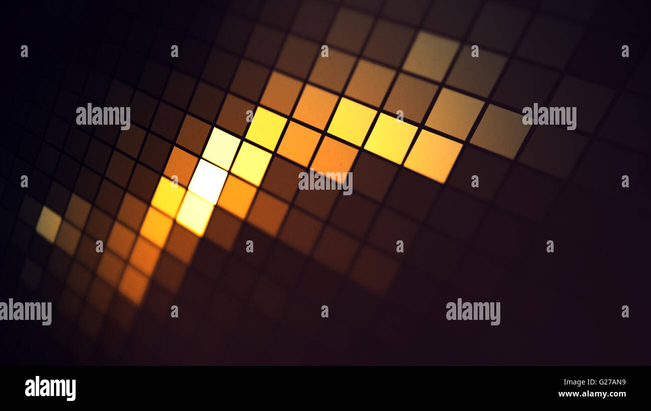 Elegante Modello di fantasia Foto Stock