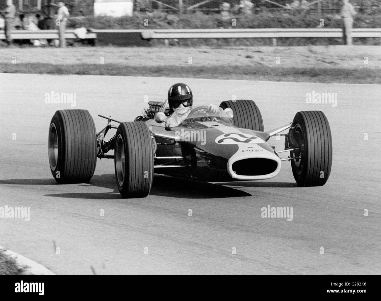 Lotus 49 Graham Hill, 1967 grande Prix italiano. (National Motor Museum presentano) Foto Stock