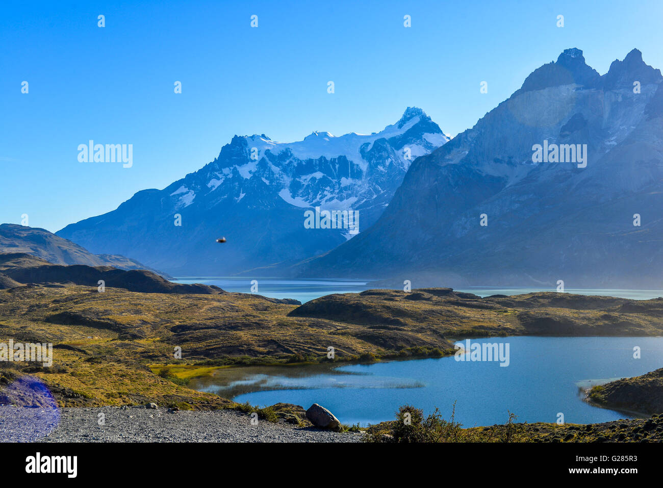 Torres del Paine Foto Stock