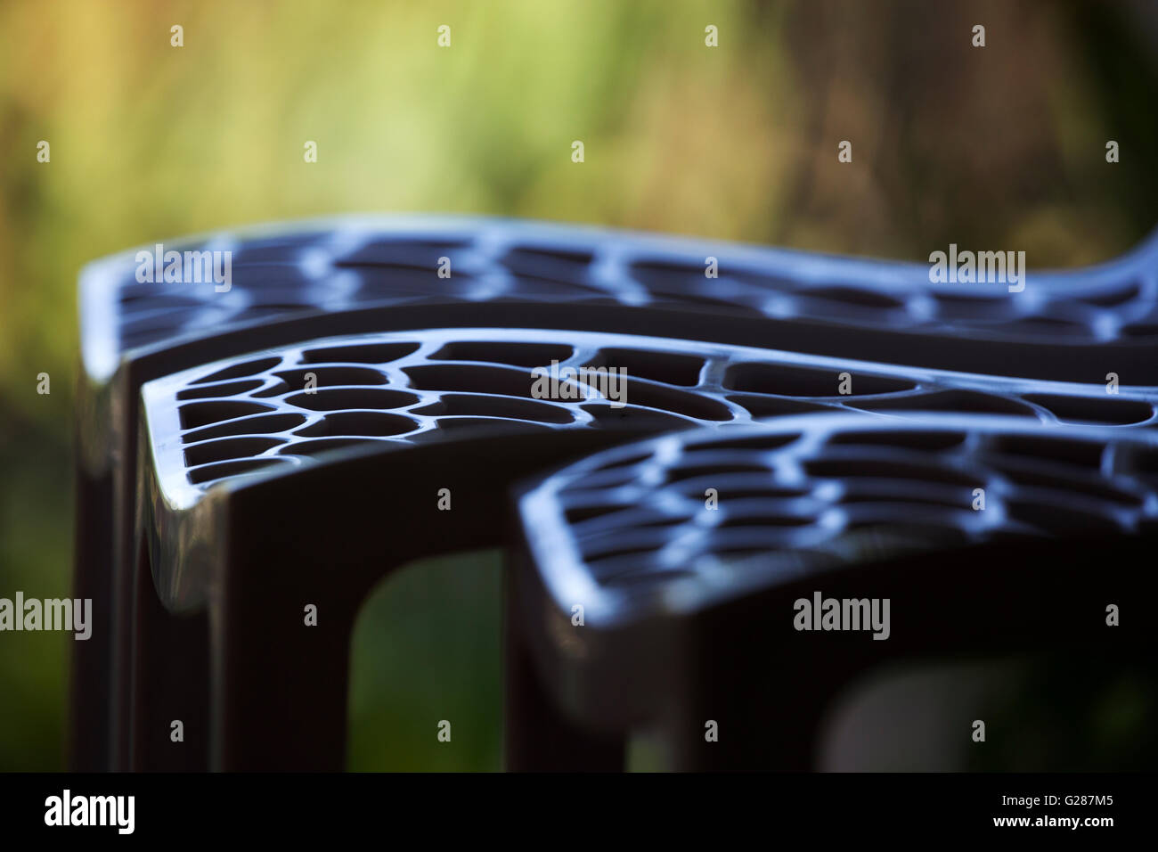 Capelli design patterns Foto Stock