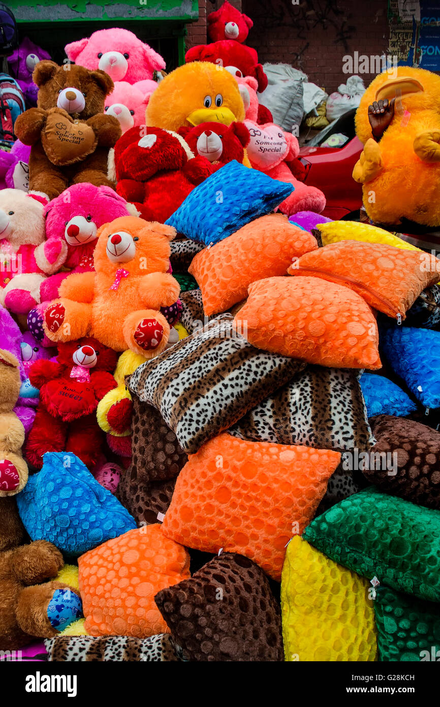 Giocattolo morbido sulla vendita Foto Stock