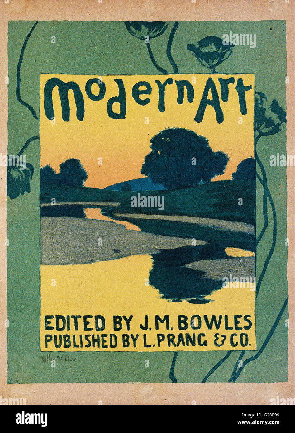 Arthur Wesley Dow - Arte Moderna - MNAC - Barcellona Foto Stock