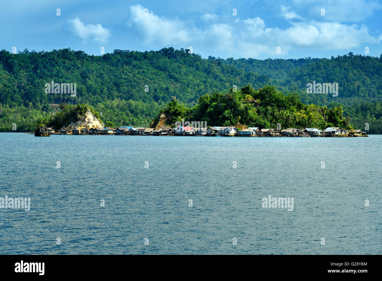 Isole Togean o isole Togian nel Golfo di Tomini. Sulawesi centrali. Indonesia Foto Stock