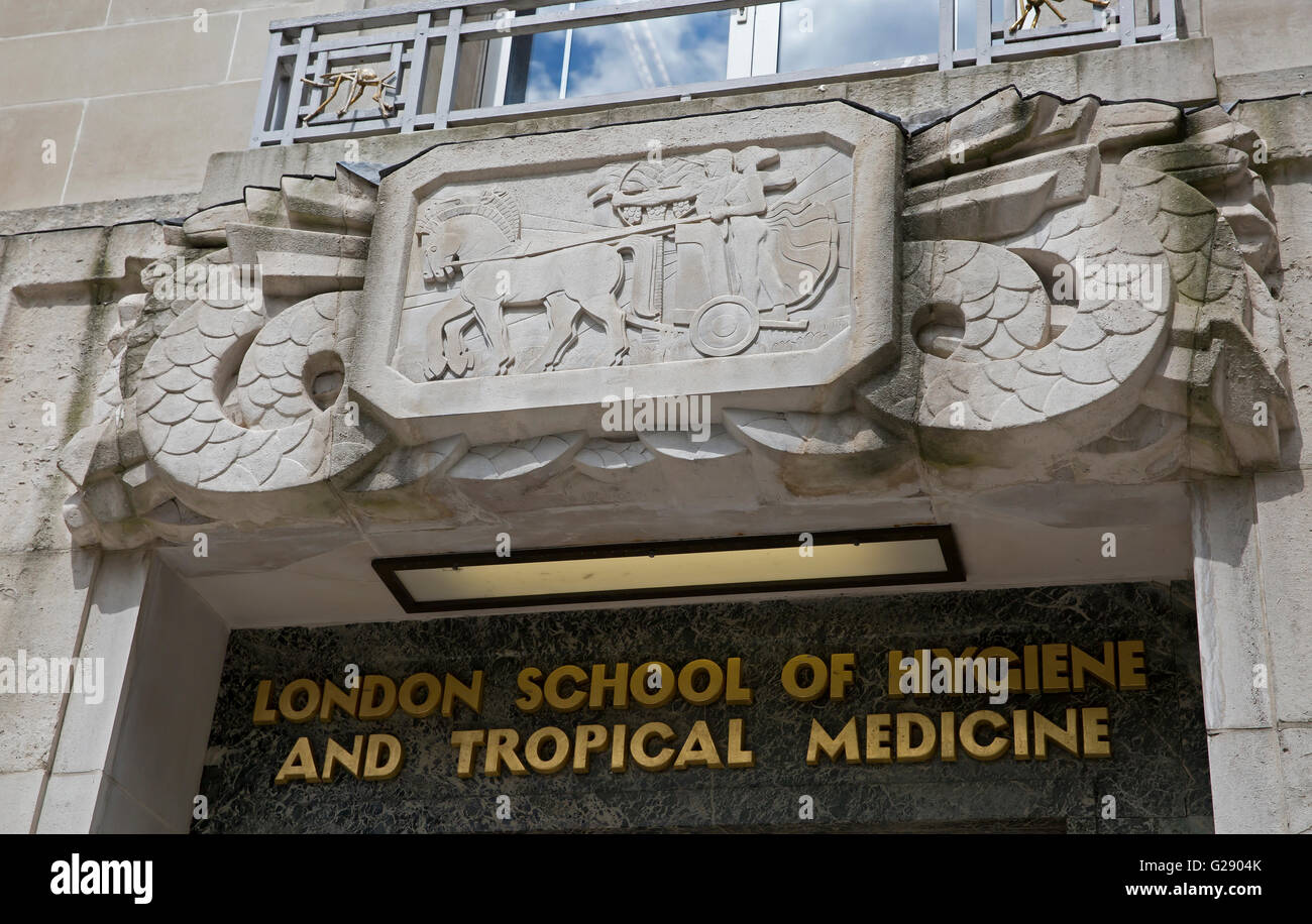 Scuola Londinese di Igiene e Medicina Tropicale Foto Stock