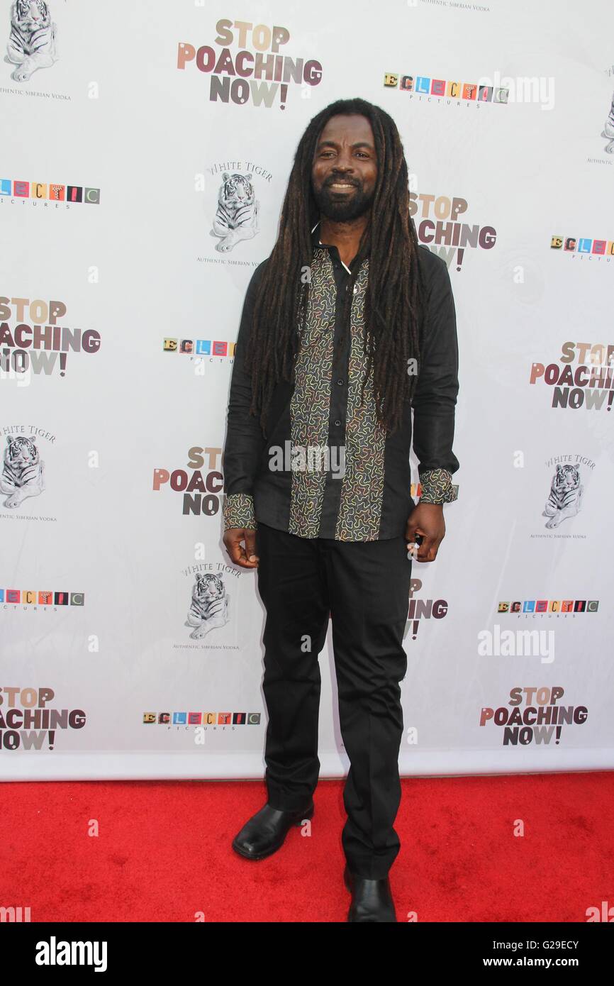 Hollywood, California, USA. 25 Maggio, 2016. Ho15830CHW. Fermare la caccia di frodo ora! 2016 di Gala in onore di Sir Tony Fitzjohn .fa Ristorante, West Hollywood, CA.05/25/2016.ROCKY DAWUNI .©Clinton H. Wallace/Photomundo International/ Foto Inc © Clinton Wallace/Globe foto/ZUMA filo/Alamy Live News Foto Stock