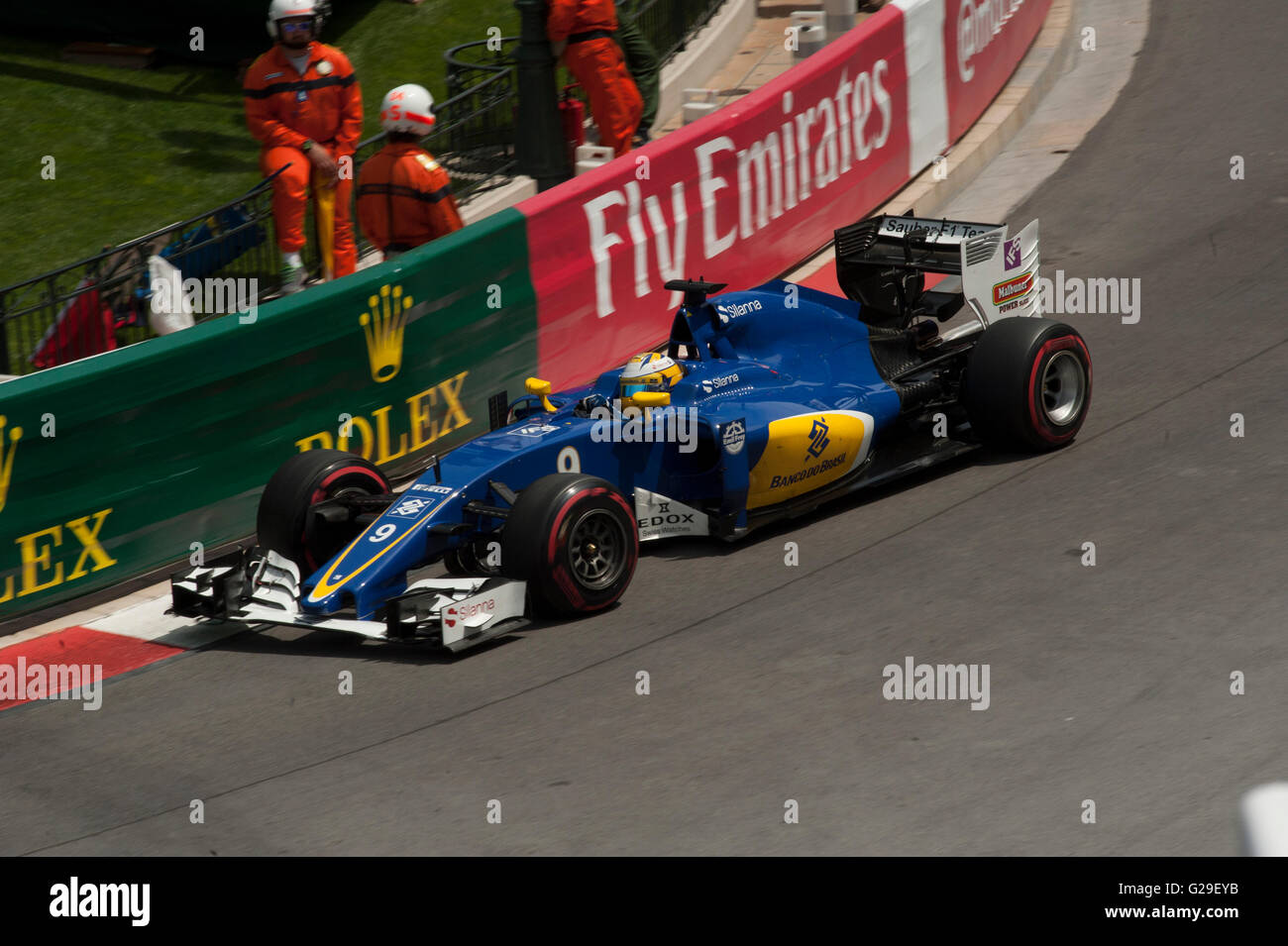 Il Principato di Monaco. 26 Maggio, 2016. F1 THiursday pracrice Credito: Lee Ashford/Alamy Live News Foto Stock