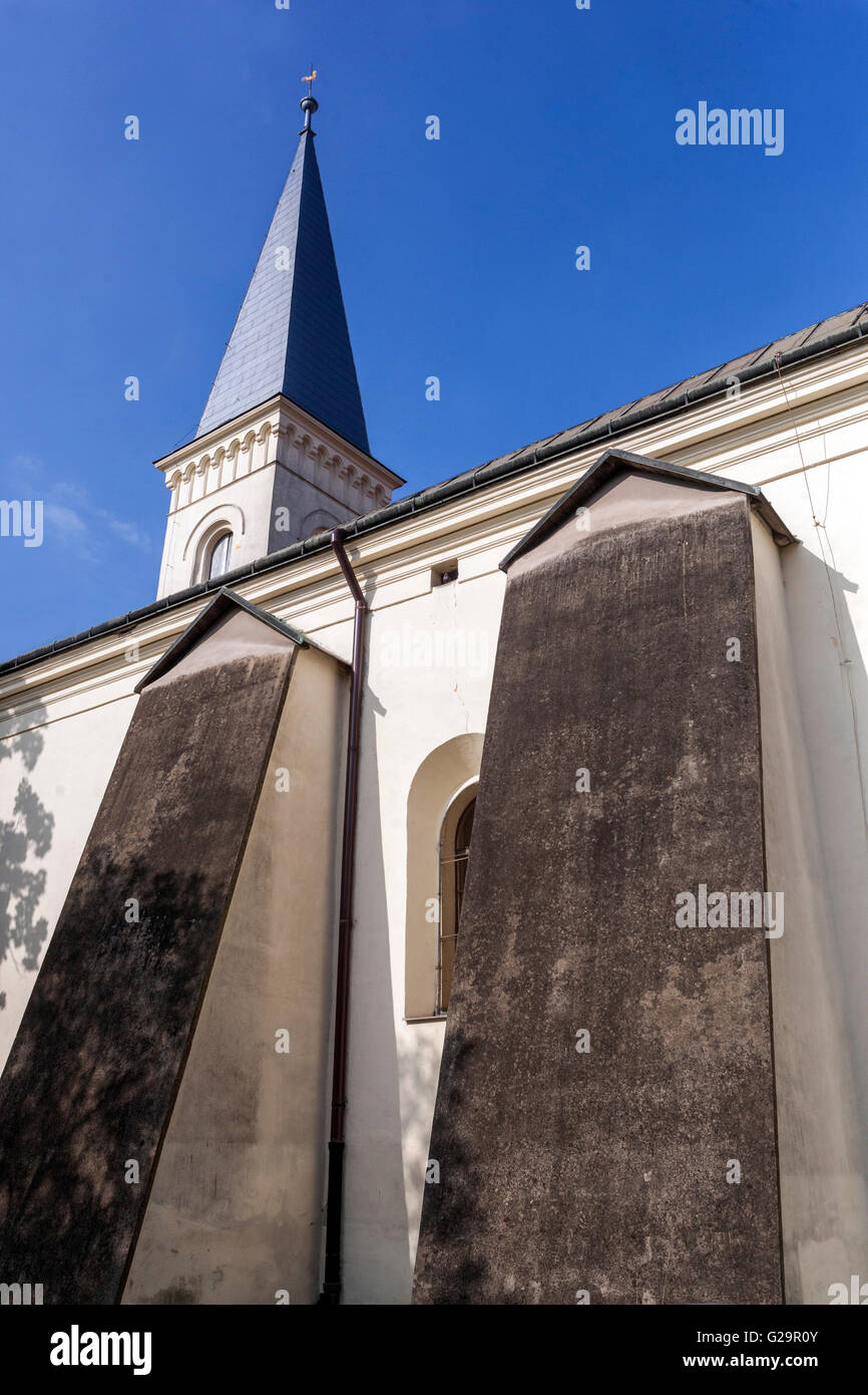 Chiesa calvinista, Kosice, Slovacchia, Europa Foto Stock