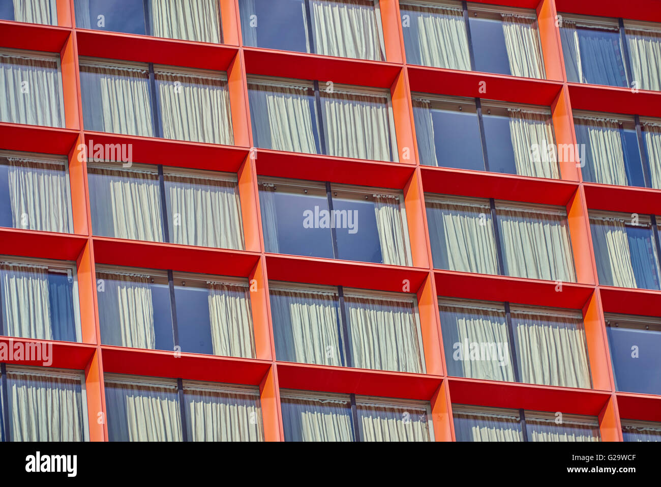 L'Hesperia Tower Hotel si trova a Barcellona il nuovo distretto finanziario e affaristico, tra l aeroporto e il centro della città Foto Stock