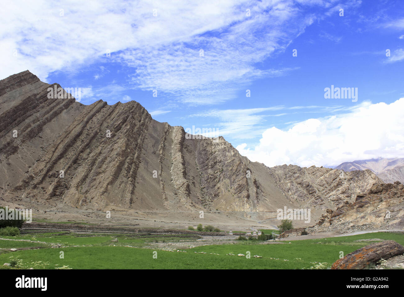 Indus Basin, ladakh, Jammu e Kashmir India Foto Stock