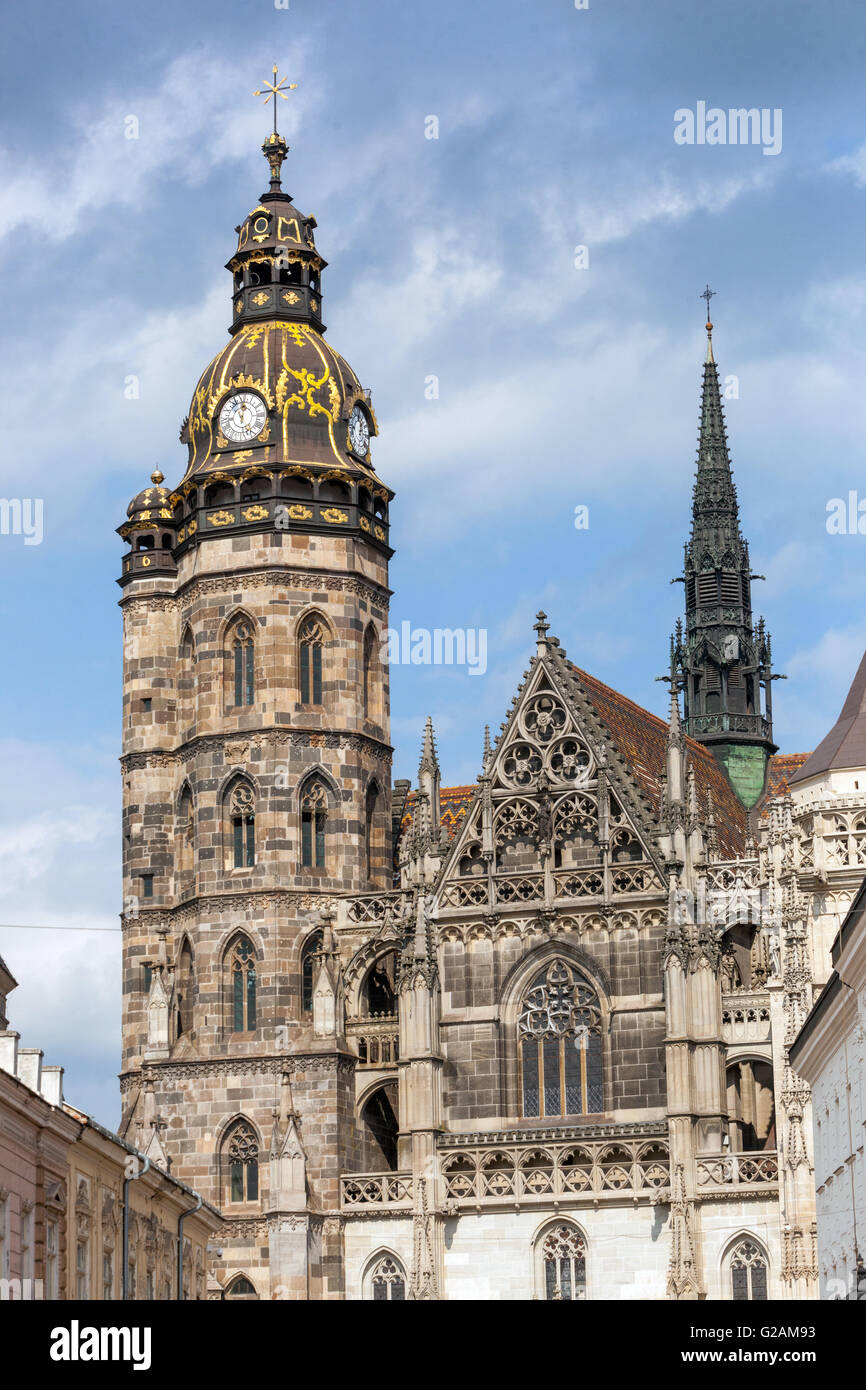 Santa Elisabetta cattedrale,Kosice, Slovacchia, Europa Foto Stock