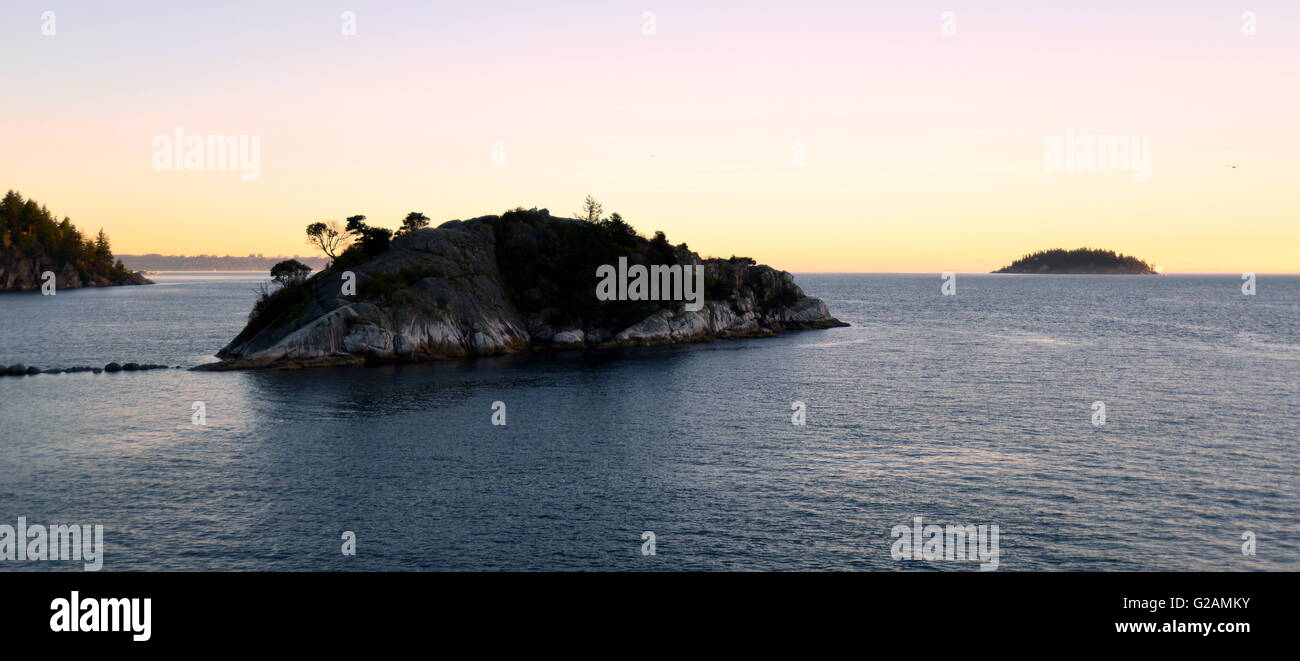 La sezione di Whytecliff vista parco,West Vancouver Foto Stock