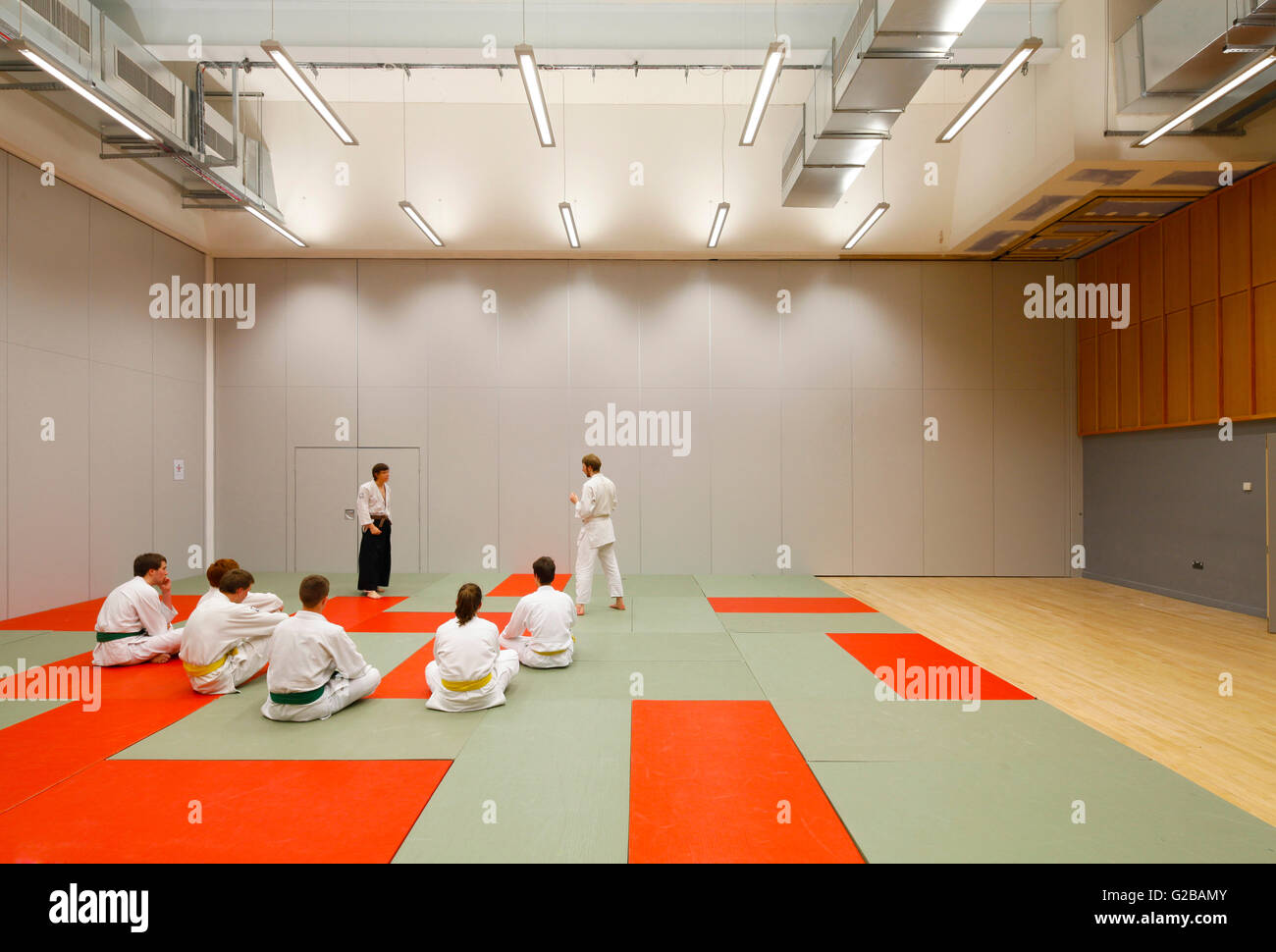 Edificio di Richmond, University of Bristol studente dell'Unione rinnovo. Sale per attività, il Anson Camere sala bar e spazi e aree di collegamento. Foto Stock