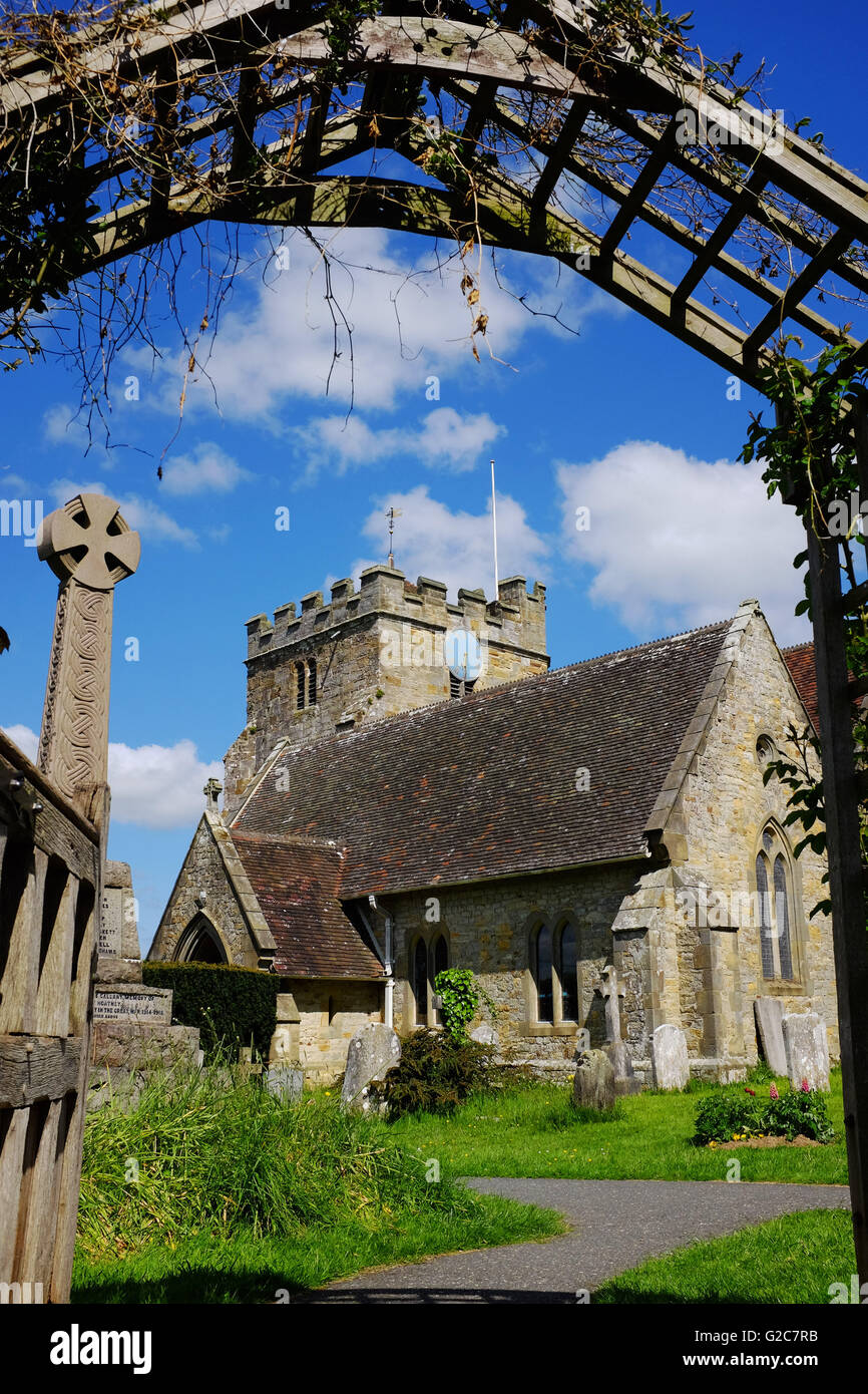 East Hoathly chiesa parrocchiale East Sussex Regno Unito Foto Stock