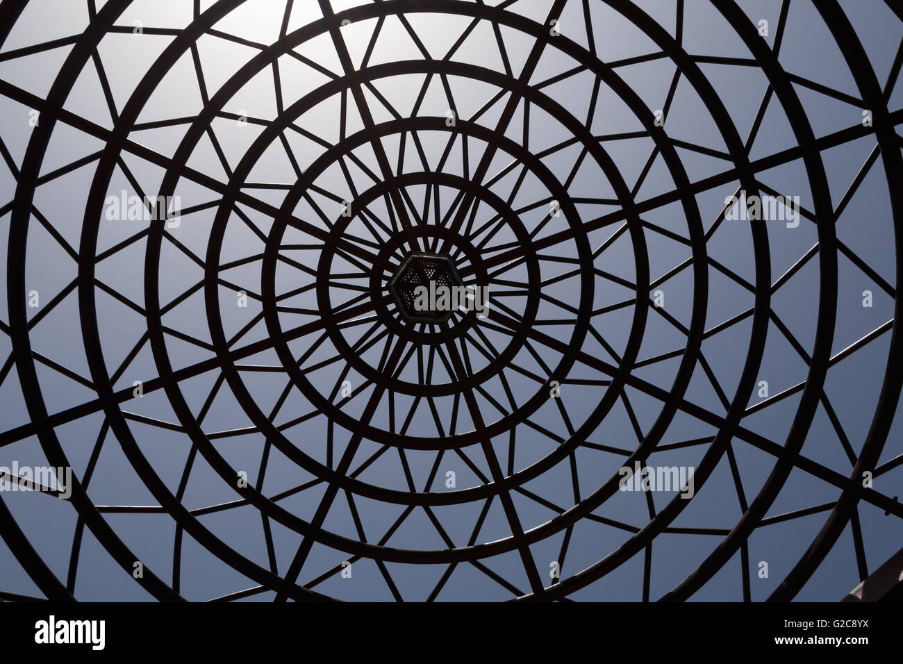 Dettaglio della cupola decorativa Foto Stock