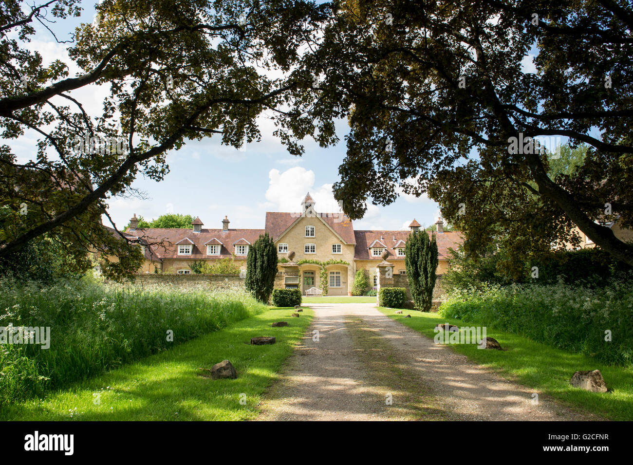 Bruern Holiday Cottages. Bruern, West Oxfordshire, Inghilterra Foto Stock