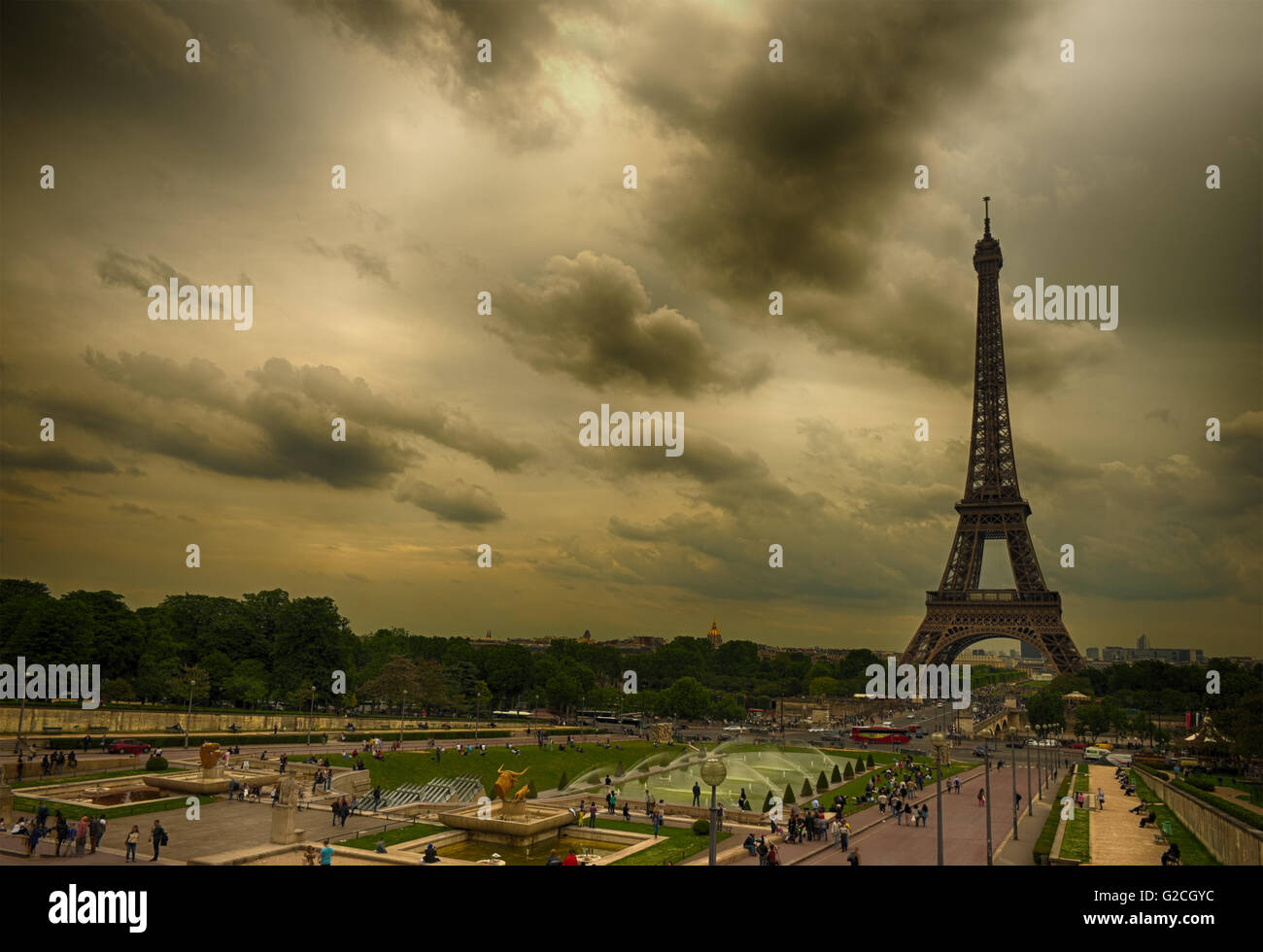 Le Tour de Eiffel 2 Foto Stock