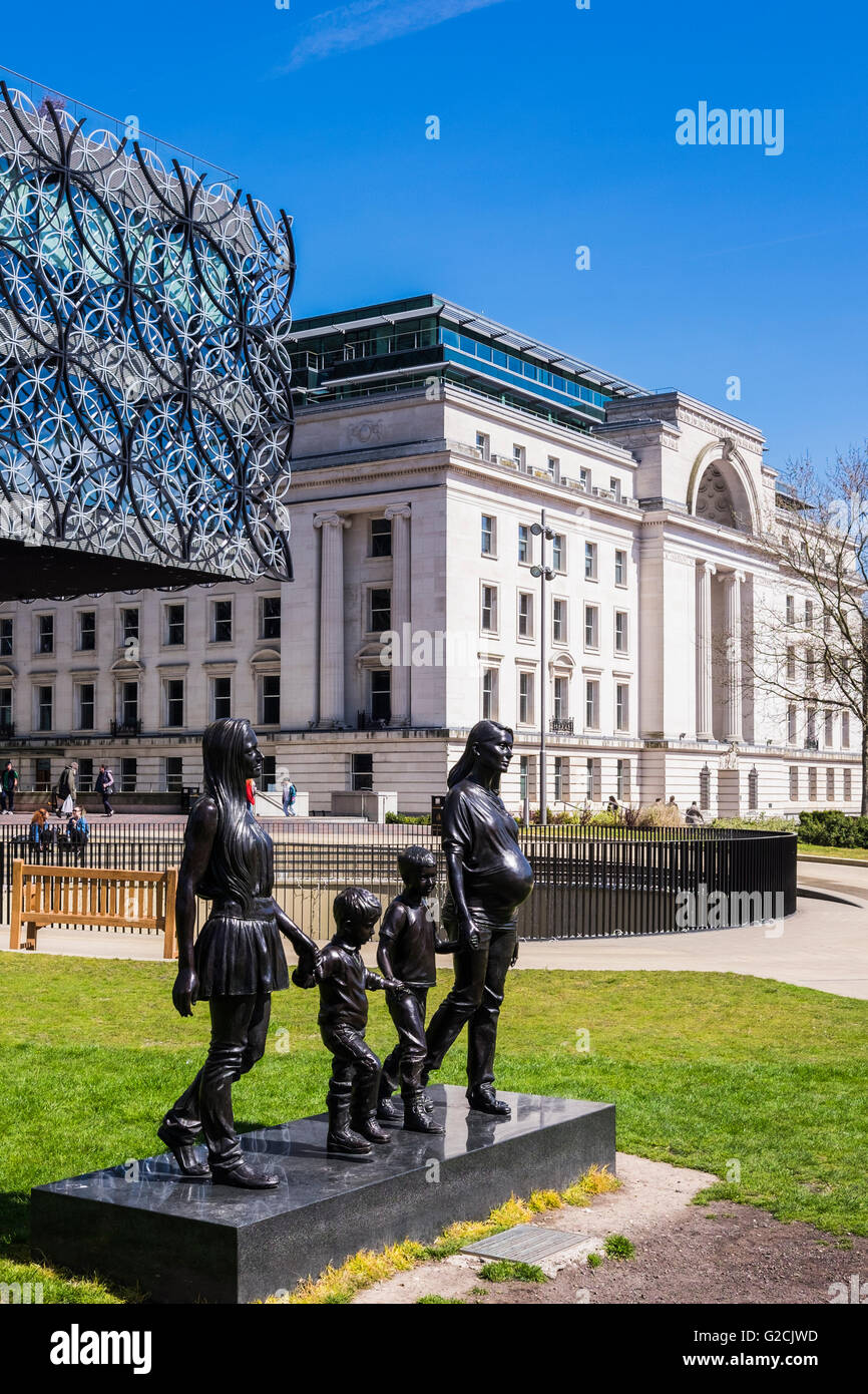 Centenary Square, Birmingham, West Midlands, England, Regno Unito Foto Stock