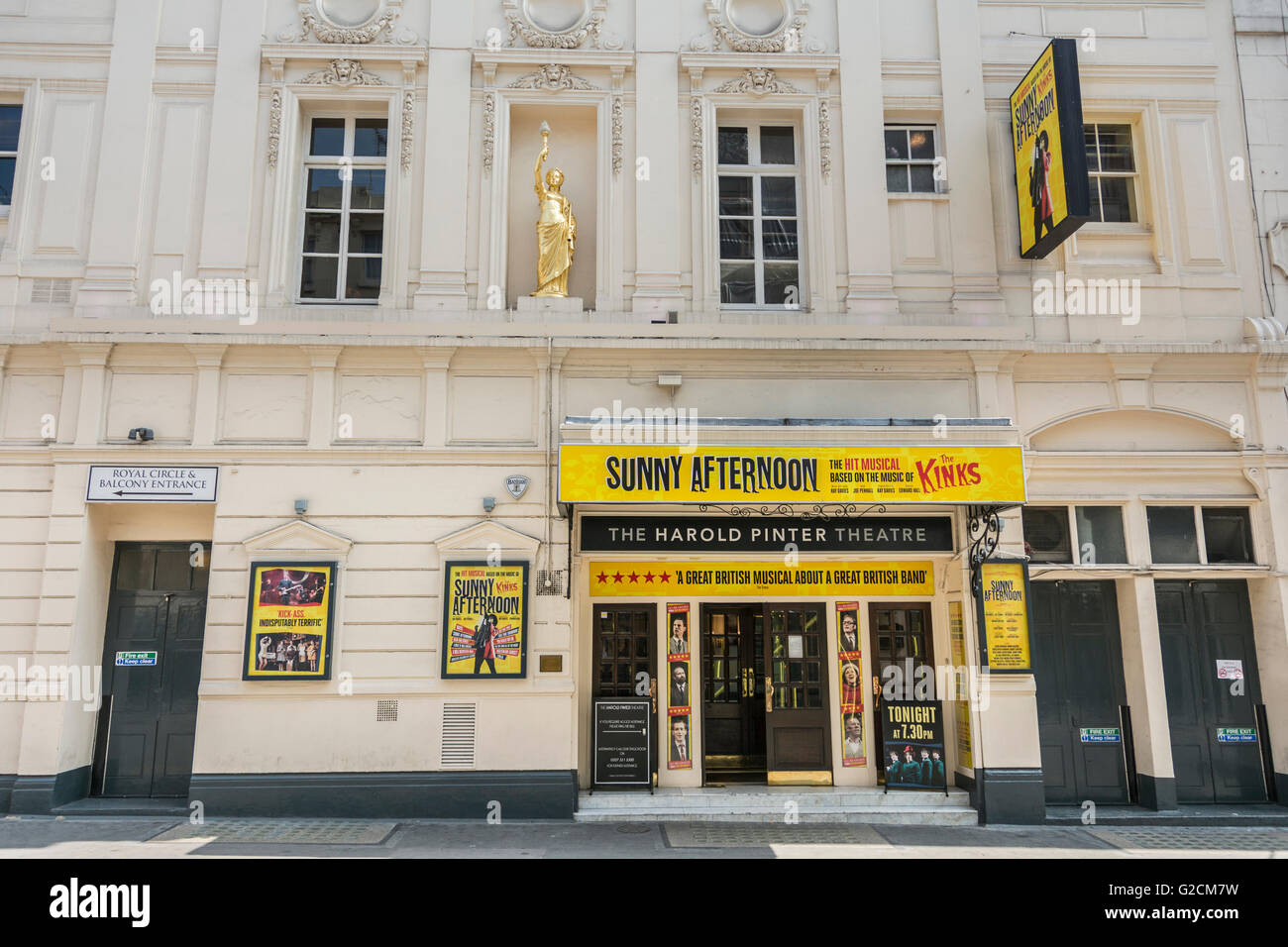 Edward Hall della soleggiata pomeriggio al Pinter teatro (formerly The Comedy Theatre), Panton Street, Londra, SW1, Regno Unito Foto Stock