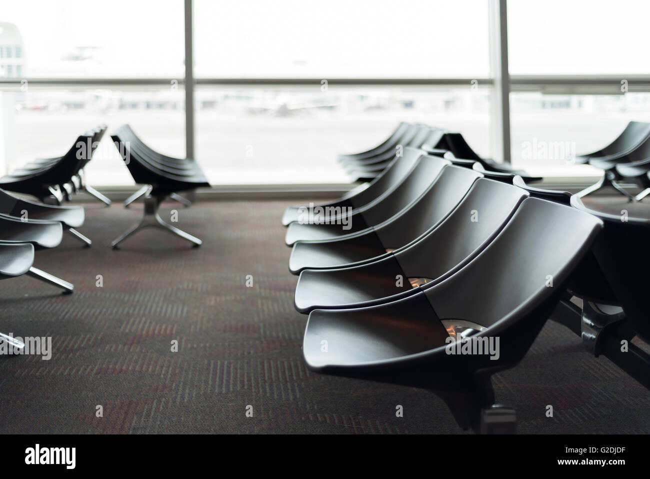 Hi-chiave per il business dei posti in sala di attesa in aeroporto Foto Stock
