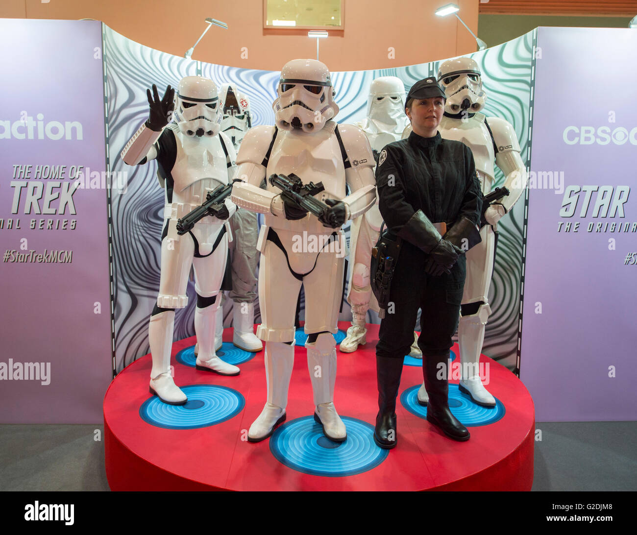 Excel, London REGNO UNITO. Il 27 maggio 2016. MCM London Comic Con rendimenti per 3 giorni in un festival di geeky intrattenimento. Foto Stock