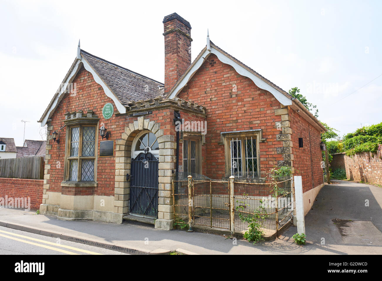 Il pedaggio di Victorian House Bridge Street Pershore Wychavon WORCESTERSHIRE REGNO UNITO Foto Stock